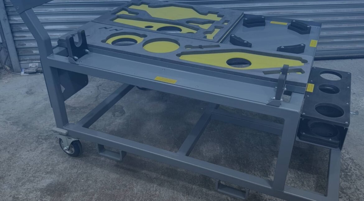 portada tooling trolley ge carro herramienta fixture acres engineering