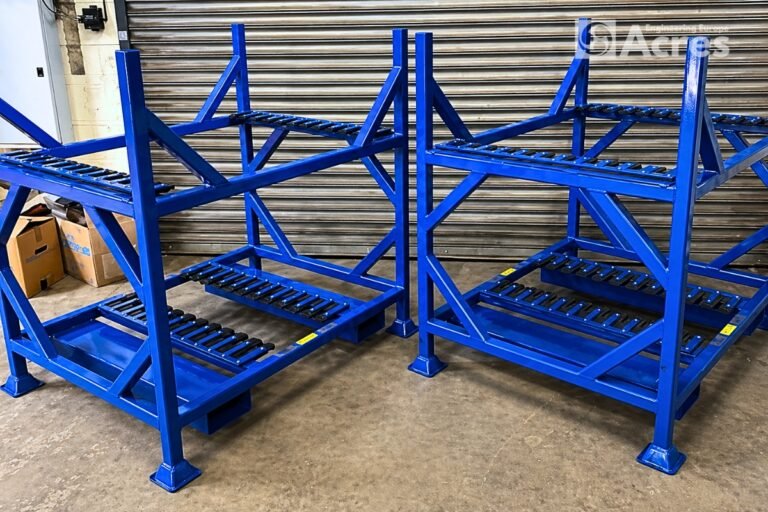 logística industrial planta trolley stillage custom acres engineering (10)