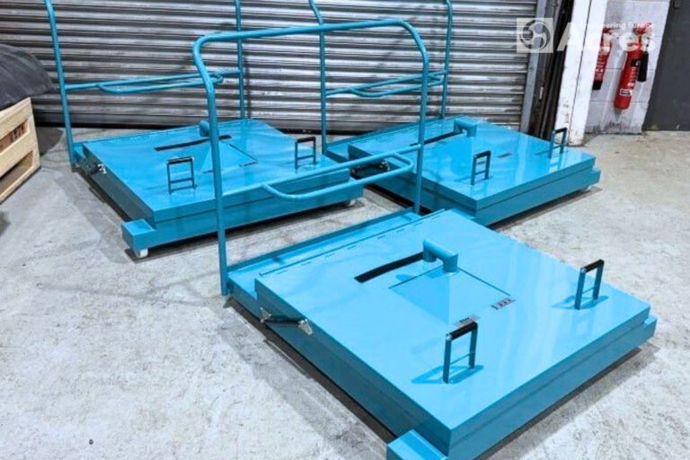 logística industrial planta trolley stillage custom acres engineering (6)