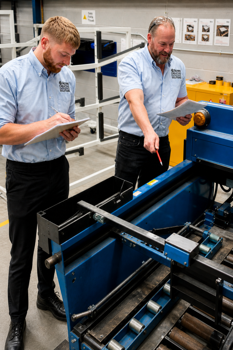 acres engineering custom design industrial solutions