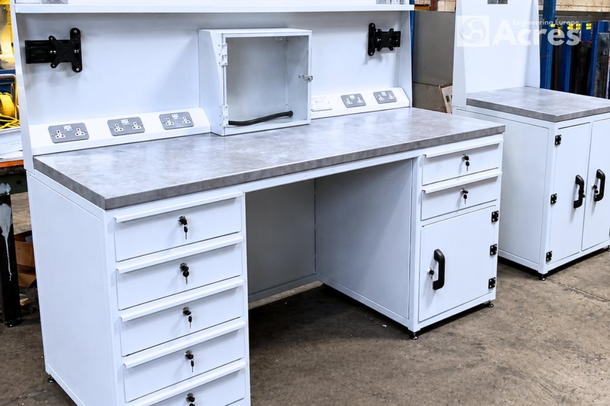mobiliario industrial planta workstation workbenches cabinets custom acres engineering (38)