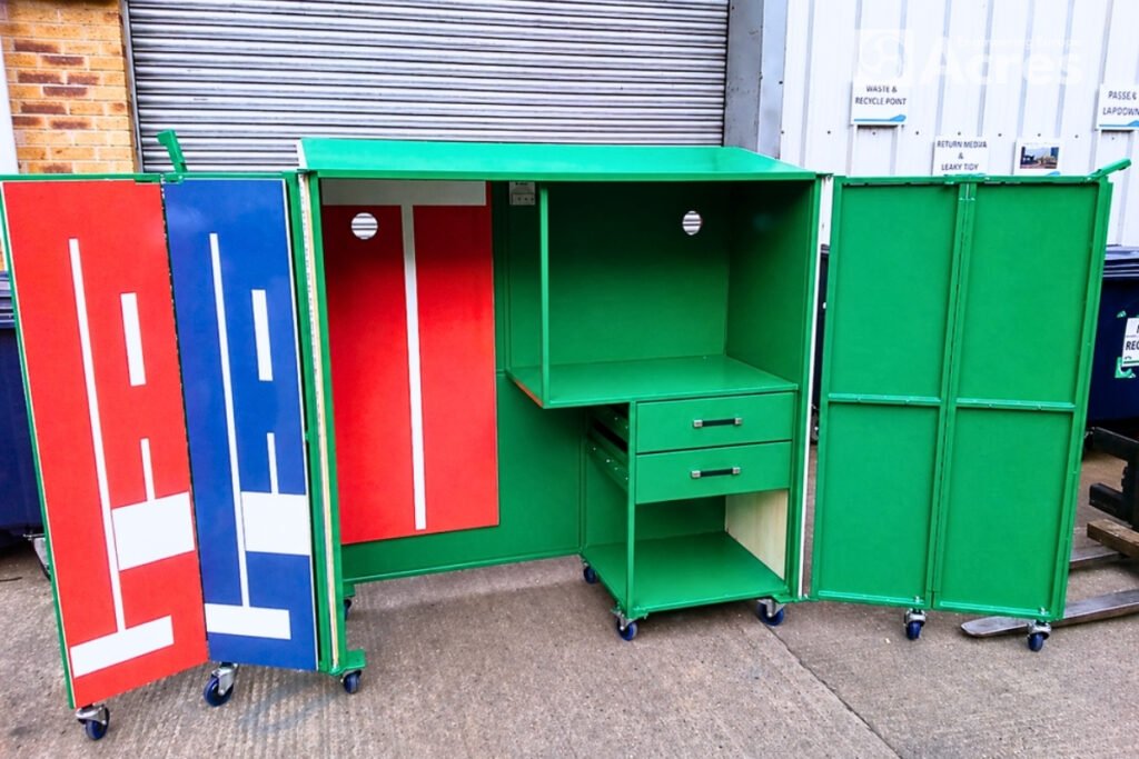 ¿Cómo aplicar Lean Manufacturing y 5S en puestos de trabajo? mobiliario industrial planta workstation workbenches cabinets custom acres engineering (5)