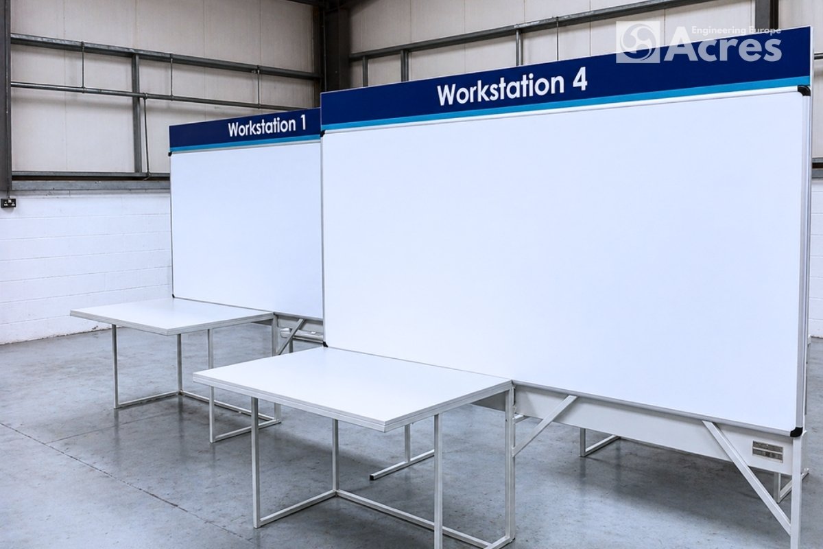mobiliario industrial planta workstation workbenches cabinets custom acres engineering (9)
