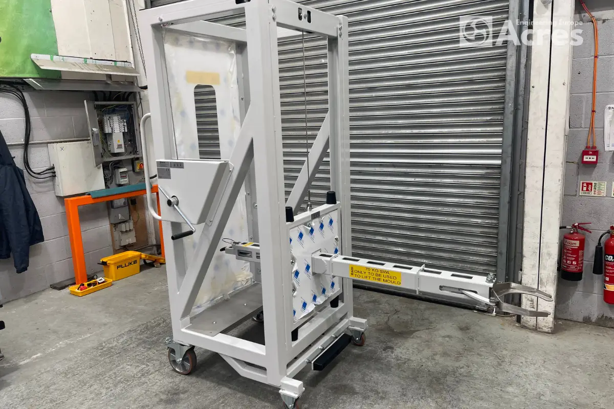 elevador manual moldes hornos industriales soluciones a medida manipulación elevación acres engineering (1)