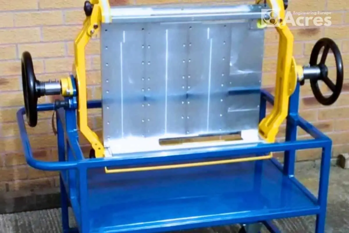manipulacion industrial jigs fixtures rotadores handling frames acres engineering custom solutions (1)