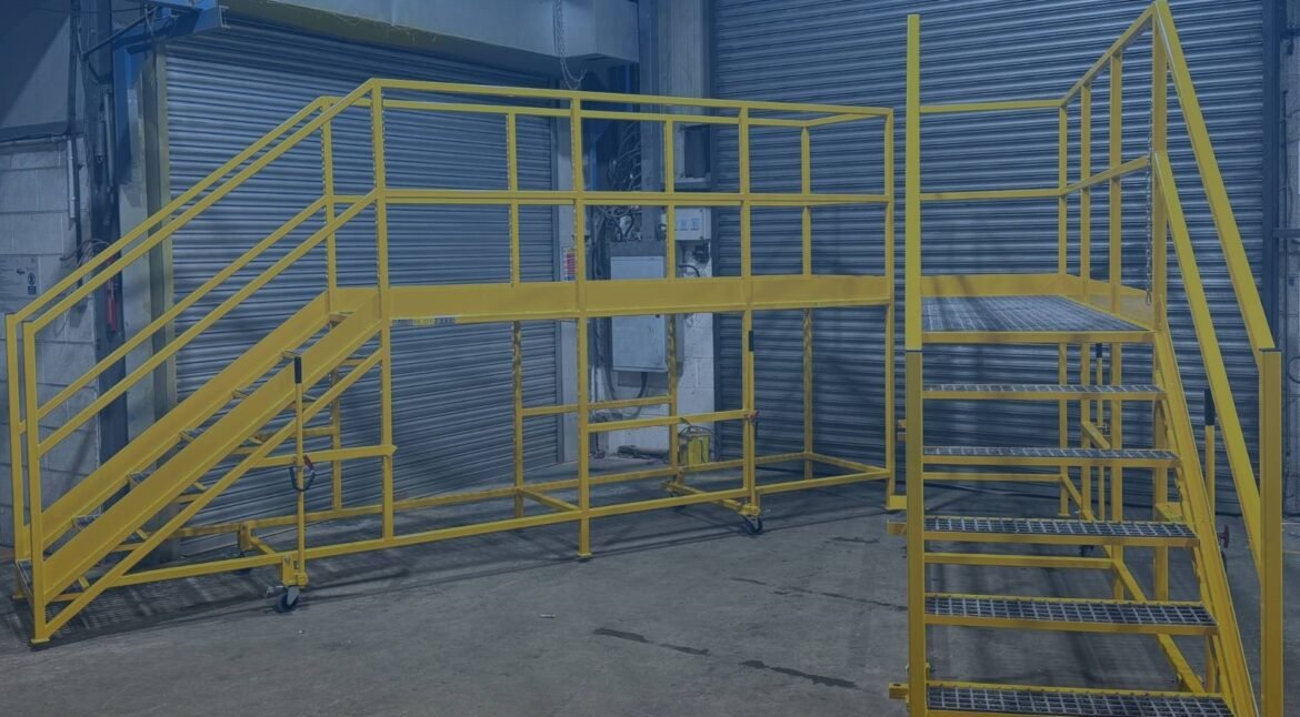 plataformas de acceso industrial a medida access plataform acceso industrial a medida fabricación plataforma escaleras acres engineering (10)